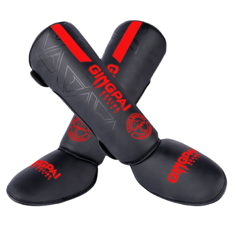 Sanda Free combat même protection équipement cheville soutien Shin garde
