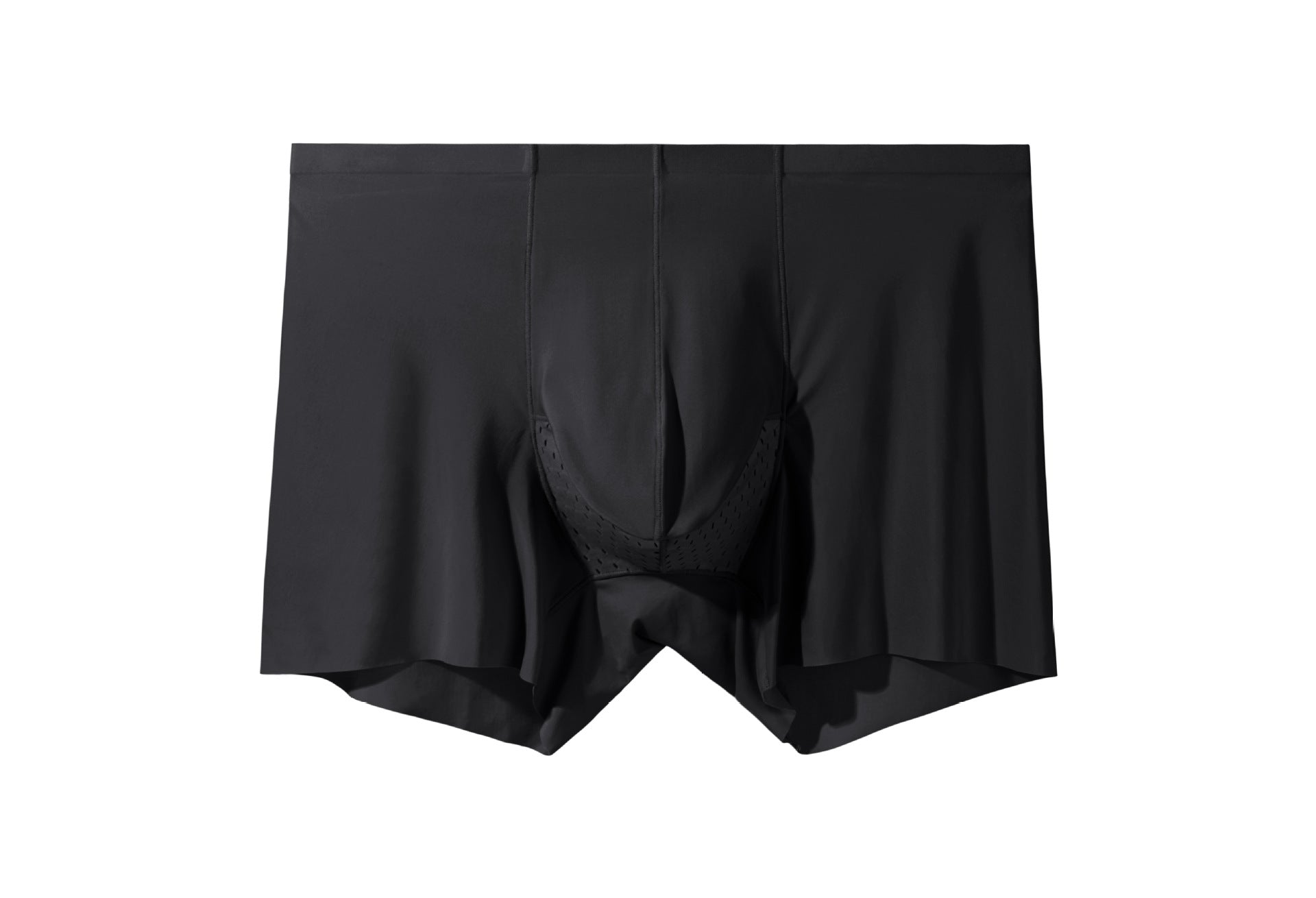 Ice Silk Bullet Separation Sous-vêtements pour hommes Boxers mince respirant Sexy Quatre-corner Short