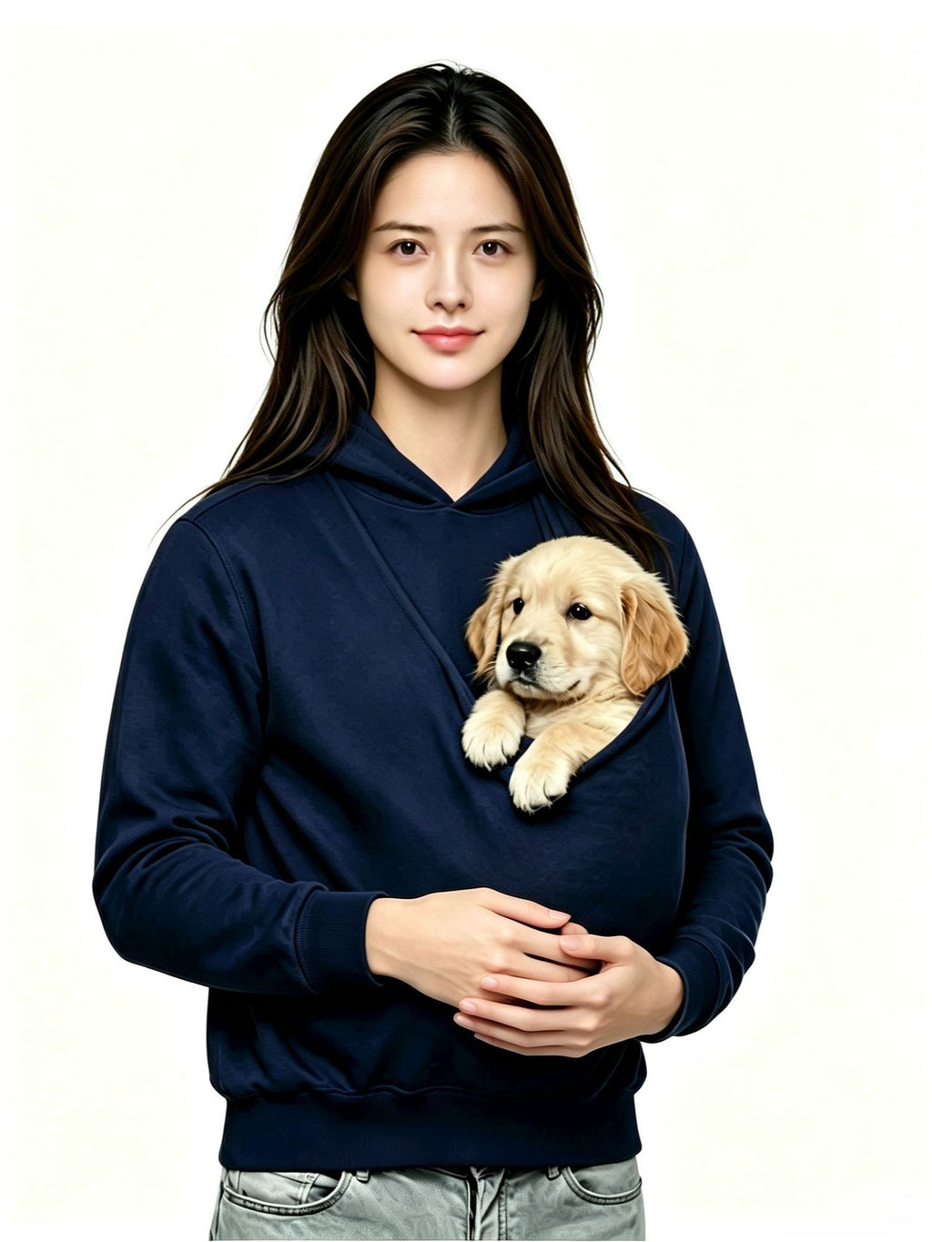 Style européen et américain Unisexe Kangaroo Pocket Multi-fonctionnel Parent-enfant Allaitement H