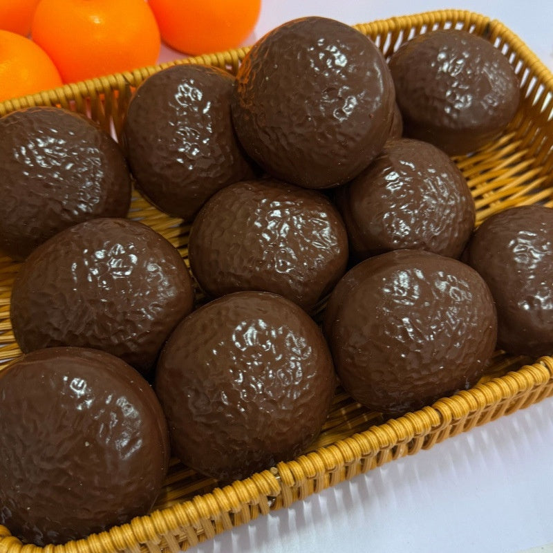 Boule de jouets à tarte au chocolat