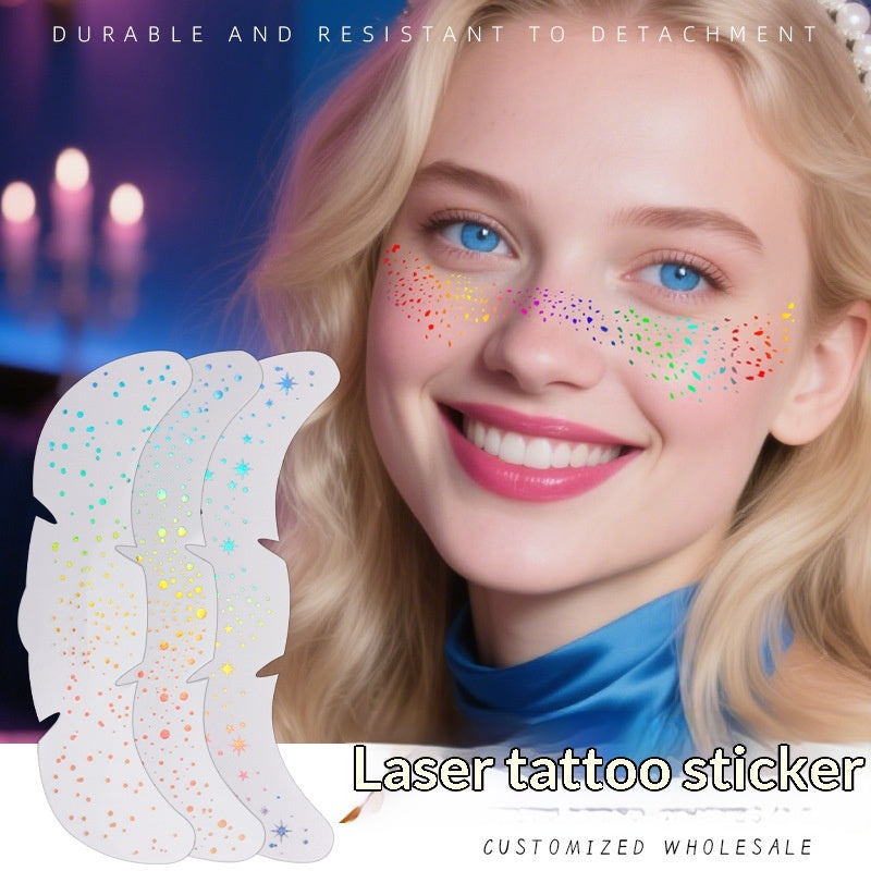 Stickers de tatouage Freckle résistant à l'eau et à la sueur En Europea