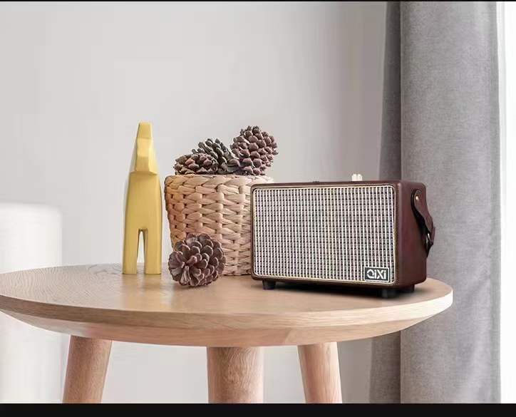Haut-parleur Bluetooth Mini-portable carte haute puissance avec microphone