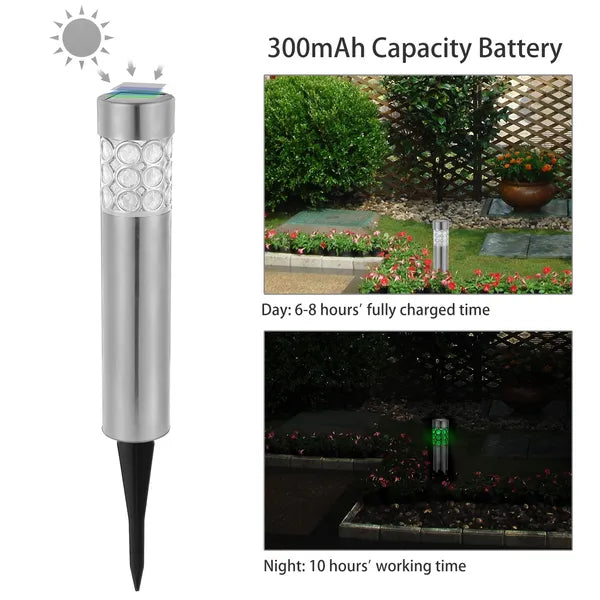 Solarek 6 Pack lumière solaire extérieure IP44 étanche RGB lampe de jardin paysage pelouse Décor Li