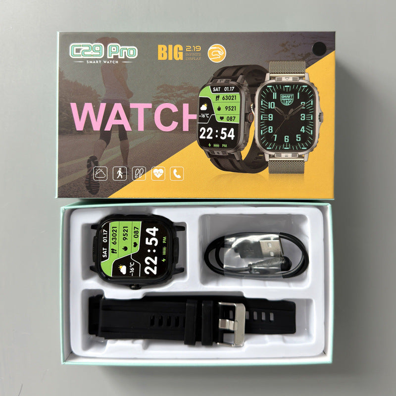 Bluetooth Calling Health Monitoring Heart Rate Sport Smart Watch