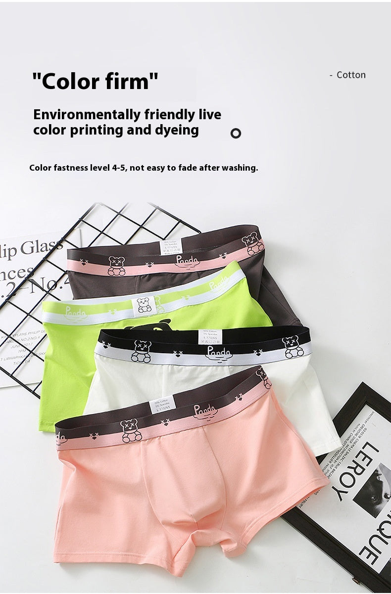 Short en boxer homme imprimé Teddy Bear respirant