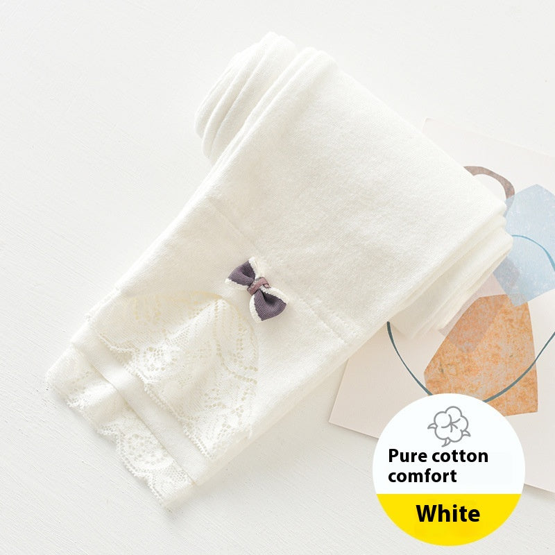 Leggings en coton porter des pantalons fille