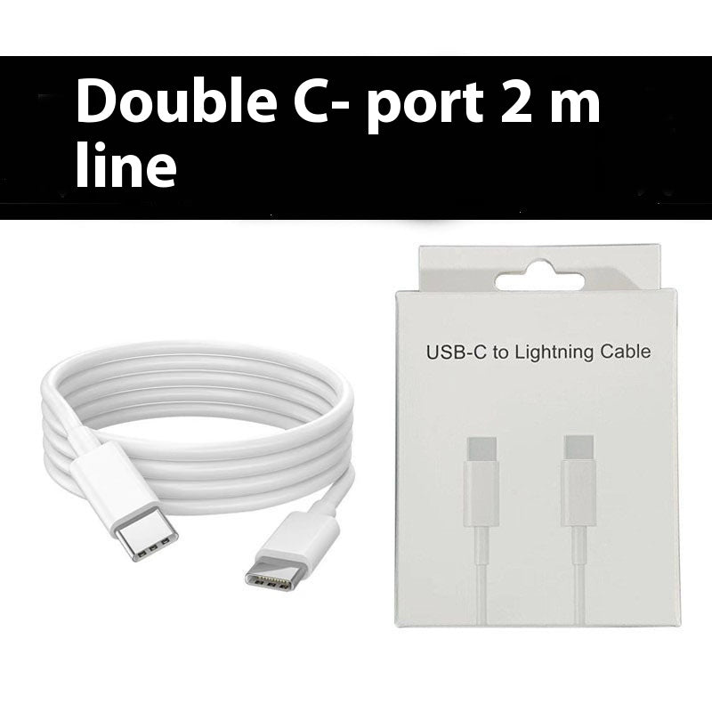 Câble de données 60W double type-c à charge rapide