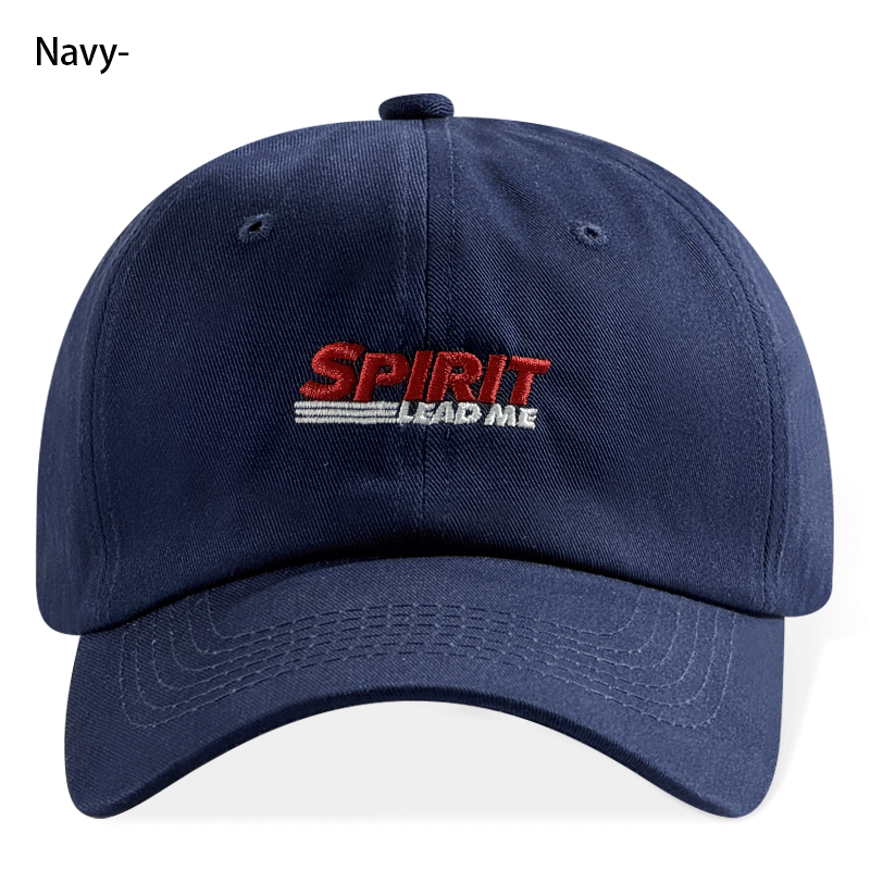 Christian Religieux SPIRIT LEAD ME Brodé Vintage Lavé Dad Hat Unisexe Faith Basebal