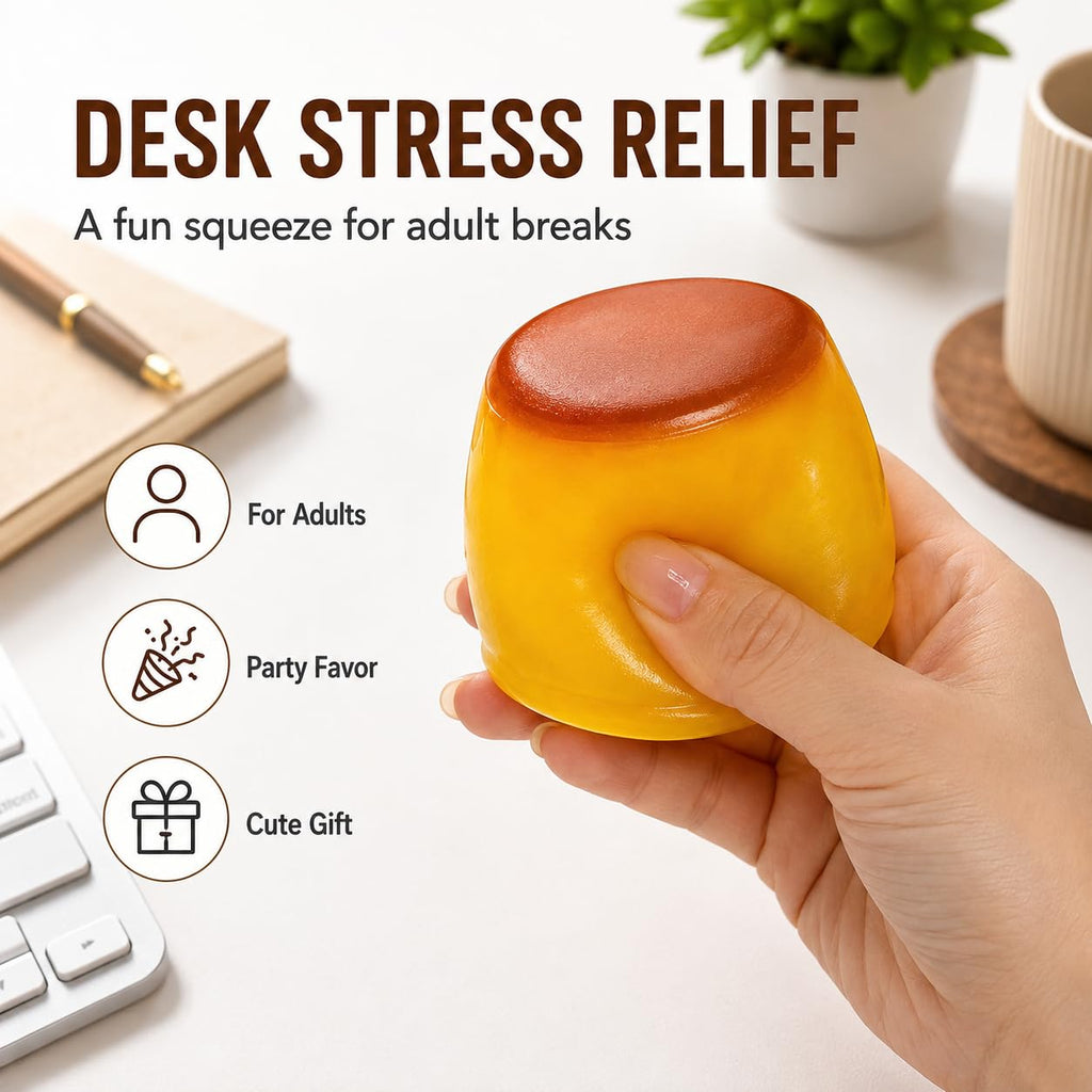 1pc Crunchy Mango Squishy ASMR Squeeze Stress Relief Fidget pour adultes Crunchy ASMR Experi