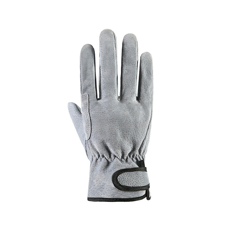 Gants de soudure Arc-Selder Soudage de travail court Protection du travail Gants en cuir