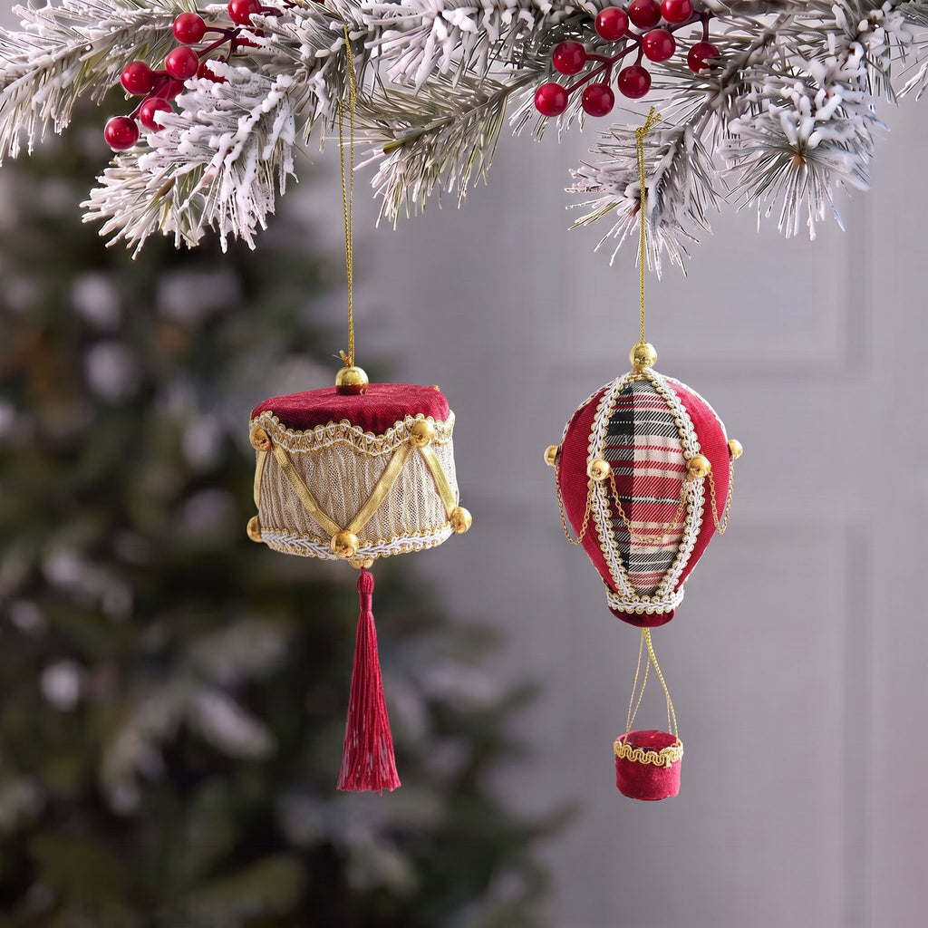 Air Balloon Champignon Ornement de Noël créatif