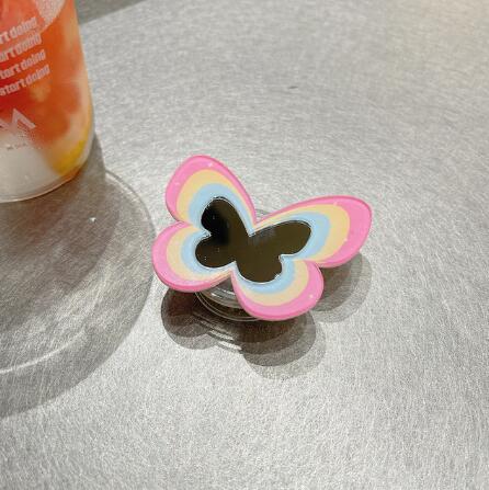 Couleur Butterfly Stand Silicone Phone Case