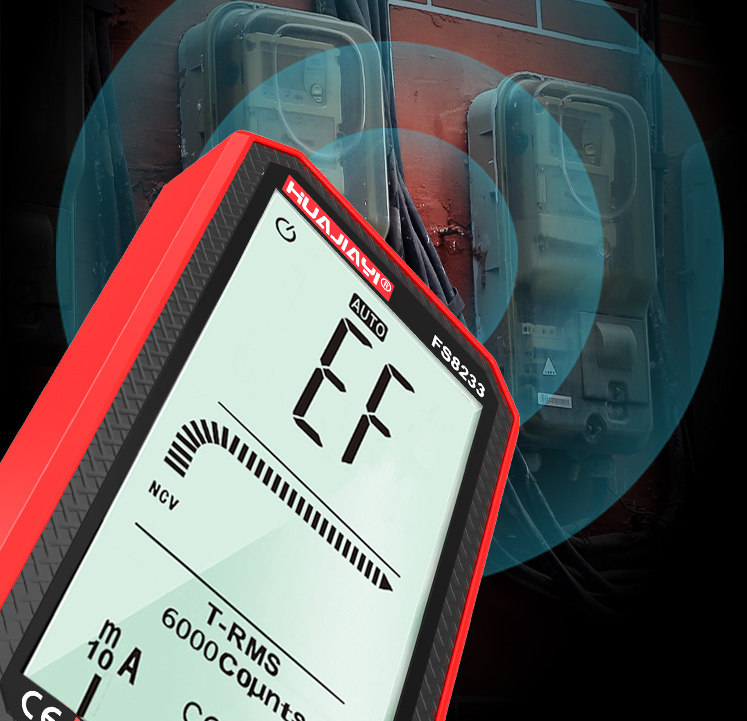 Multimètre intelligent grand écran entièrement automatique numérique haute précision
