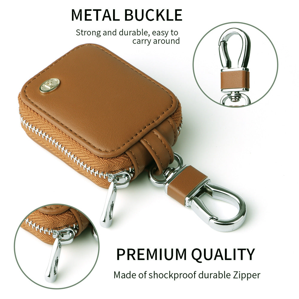 Boîtier de protection Bluetooth en cuir universel