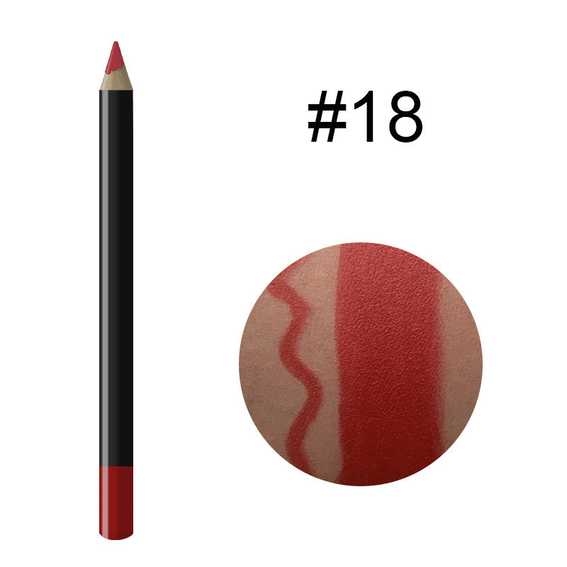Commerce extérieur 20-Color Multi-Functional Waterproof Lip Liner
