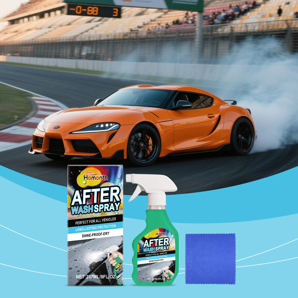 Le pack de spray pour soins de voiture brille