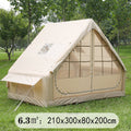 Tente gonflable de camping rehaussée de chaleur