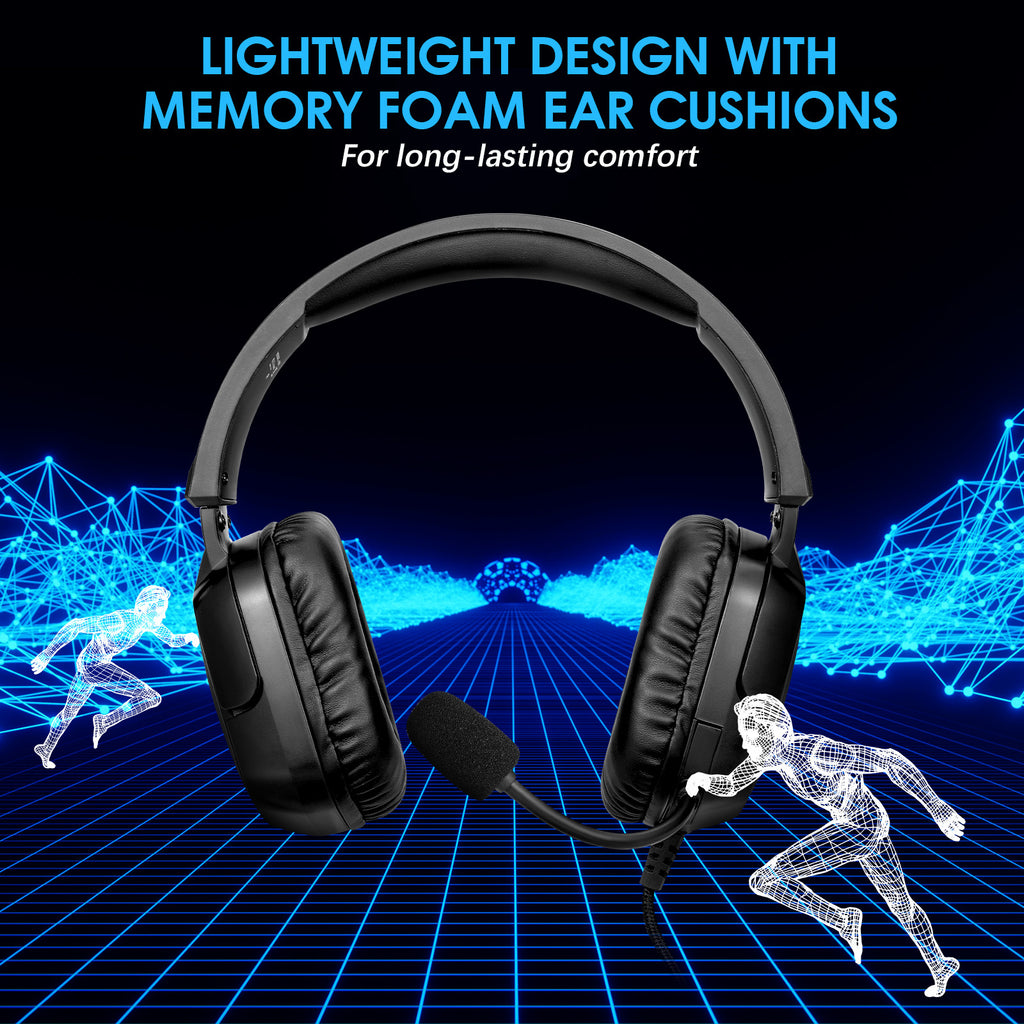 Casques de jeu d'Esports filaires sur l'oreille