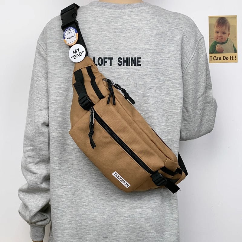 Sac à dos tendance pour homme Sac à dos sport Une épaule