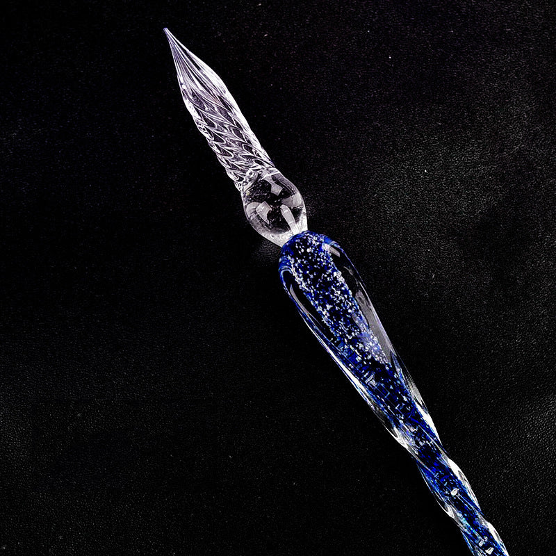 Créativité Stylo en verre lumineux Stylo en cristal