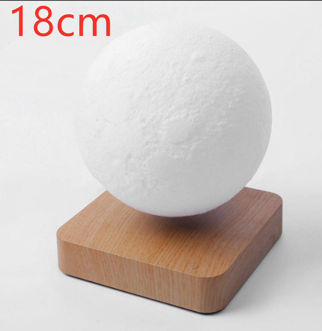 Lampe de table magnétique Lune Lumière impression 3D Planète Lumière de nuit