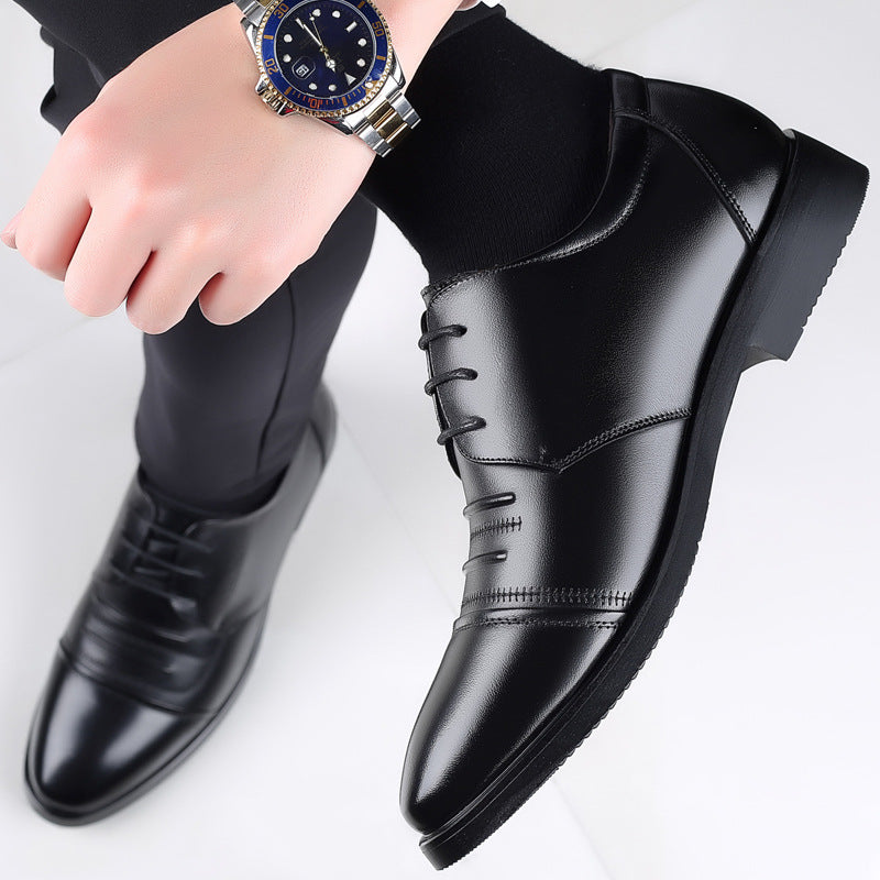 Chaussures en cuir décontracté tendance pour hommes