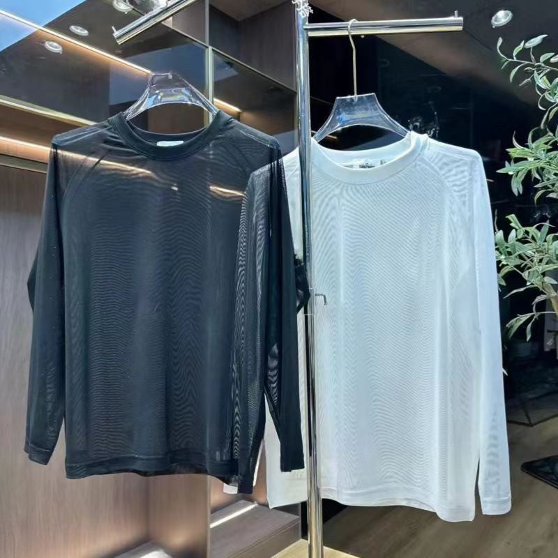T-shirt anti-soleil à manches longues pour hommes