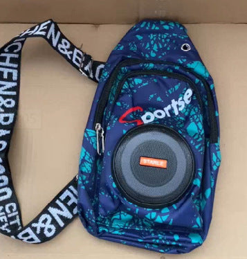 Haut-parleur Bluetooth monobloc Sac multifonctionnel pour le corps multicolore
