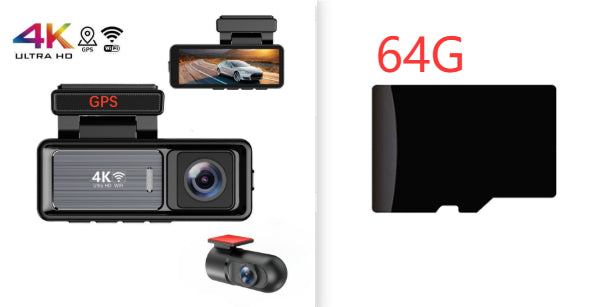 Dashcam d'enregistrement avant et arrière