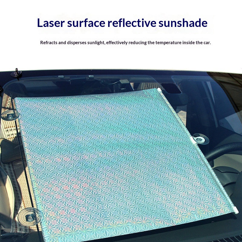 Visière de soleil rétractable automatique de voiture