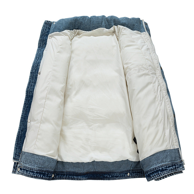 Mode d'hiver Individuel Casual Down Jacket Hommes