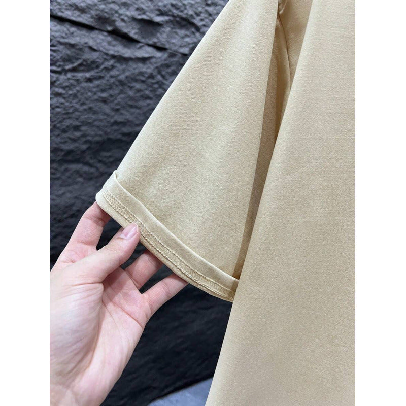 Chemise à manches courtes à manches courtes imprimées à la mode