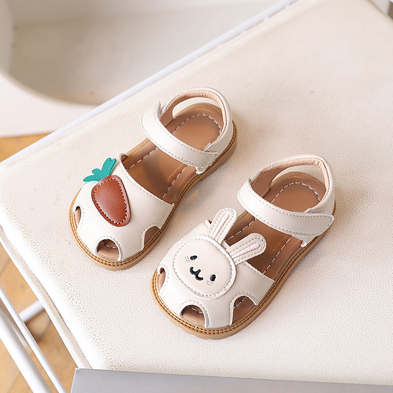 Personnalité de mode Carotte Lapin Sandales pour les filles