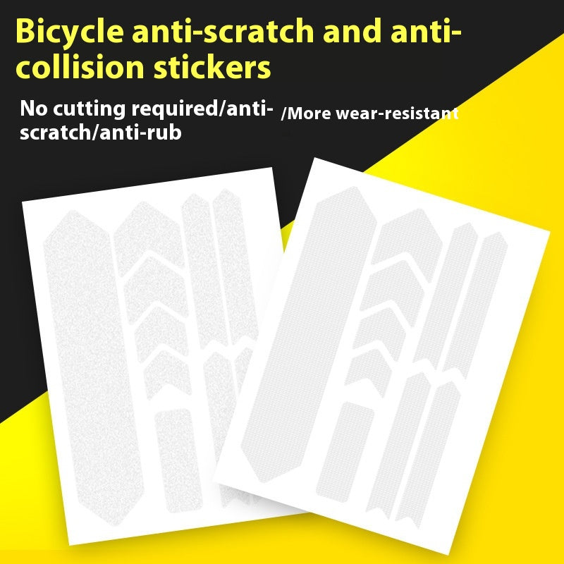 Film de protection pour cadre de vélo de montagne