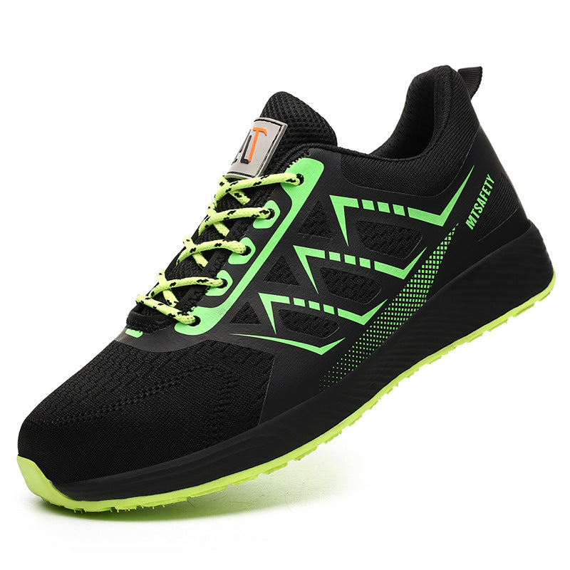 Chaussures de protection du travail ultra-légers Quatre saisons Anti-smashing et anti-pénétration