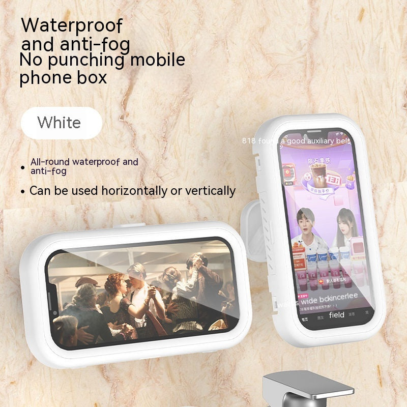 Salle de bain rotative étanche Mobile Phone Box sans punch