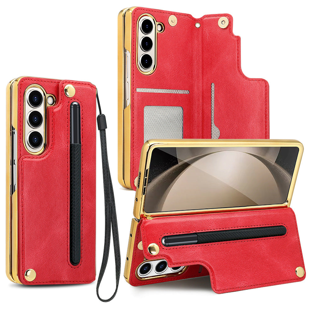 Coque de téléphone Support de film trempé avec fente de stylo