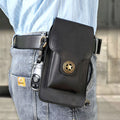 Sac en cuir véritable en cuir pour hommes Cowhide Durable