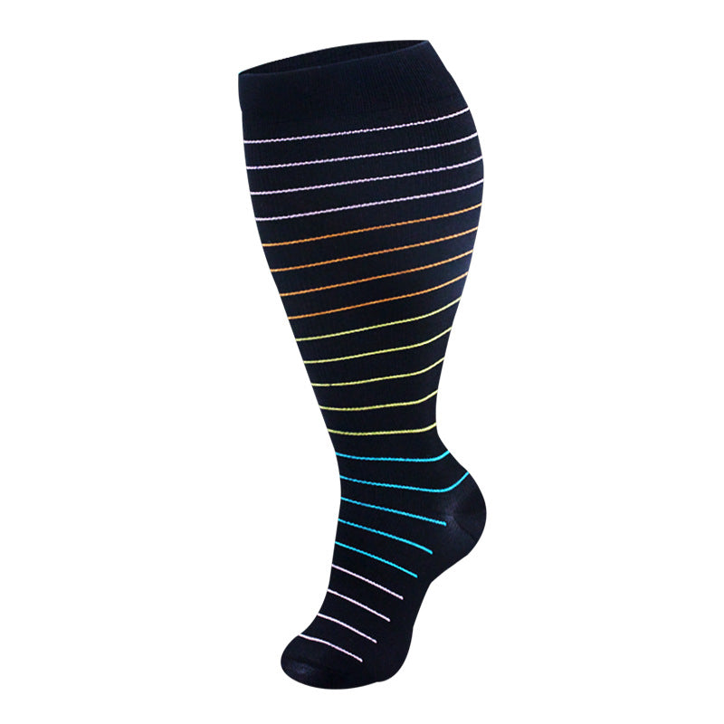 Chaussettes à compression de plus grande taille