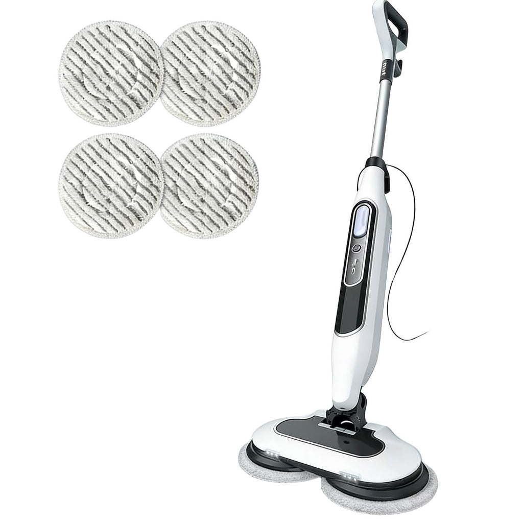 Mop de vapeur de sol dur double tête