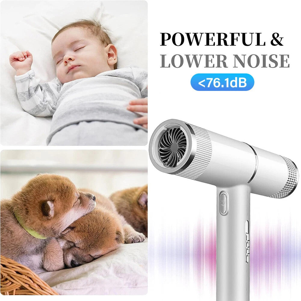 3in1 Style professionnel Séchoir à cheveux Concentrateur Blower Pro Salon Heat UK