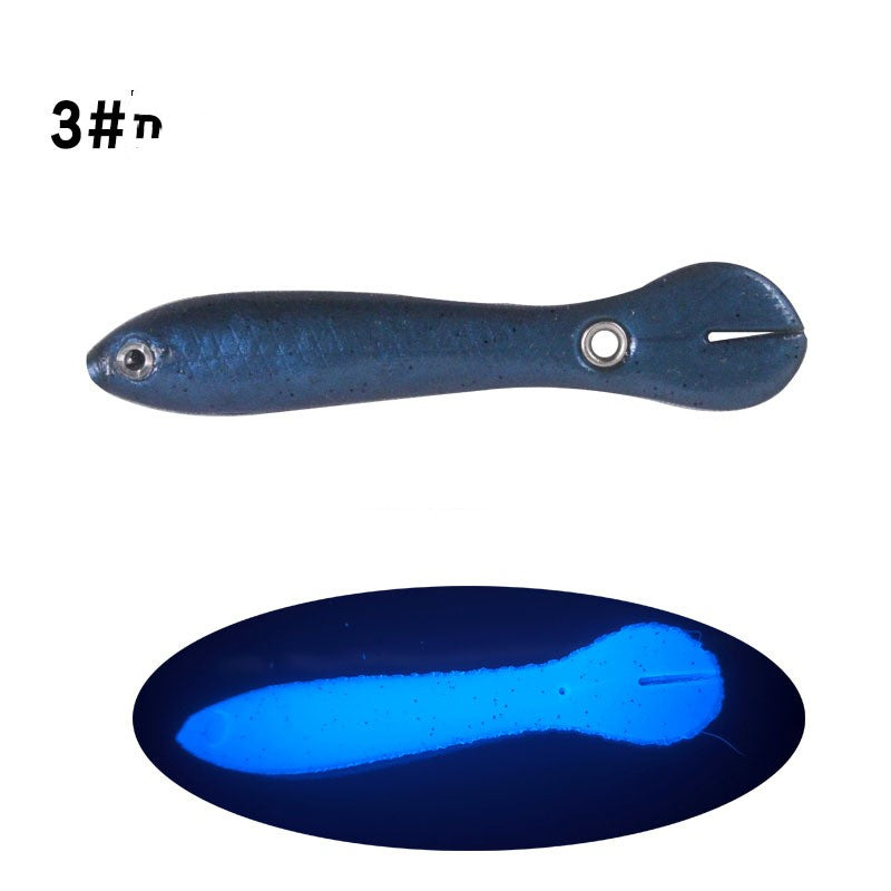 Baignade bionique pour pêche à la loque douce bicolore