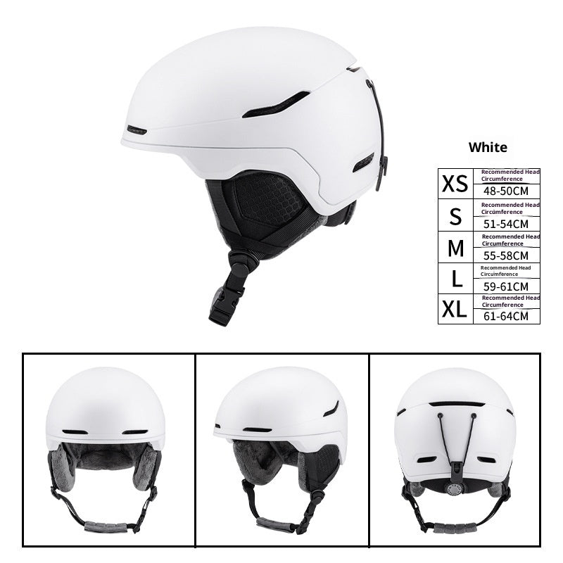 Design en une seule pièce avec lunettes et casque