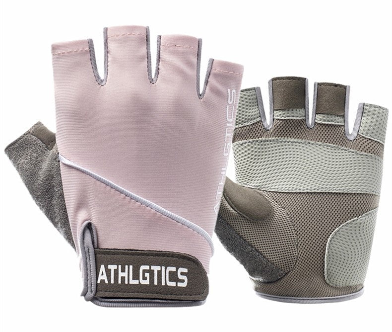 Gants de fitness Femmes Vélo de plein air Sport Gants demi-doigts