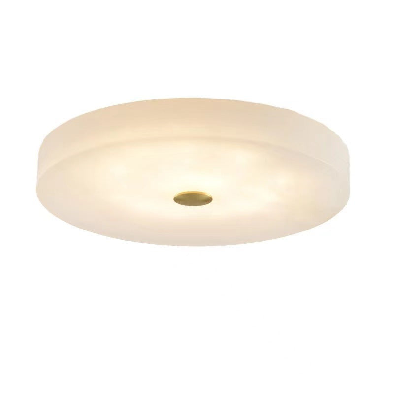 Lampe de plafond ronde de style simple pour les chambres à coucher