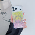 Applicable à IPhone16pro Glitter Magnetic Drop-resistant Phone Case