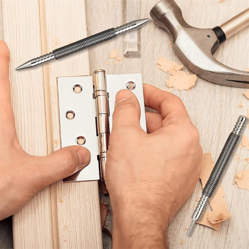 Jeu d'ongles de ressort à double tête de l'outil de perforation