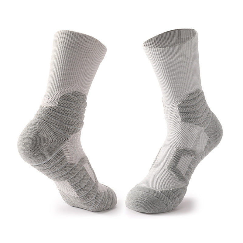 Chaussettes de sport professionnelles non glissantes pour hommes