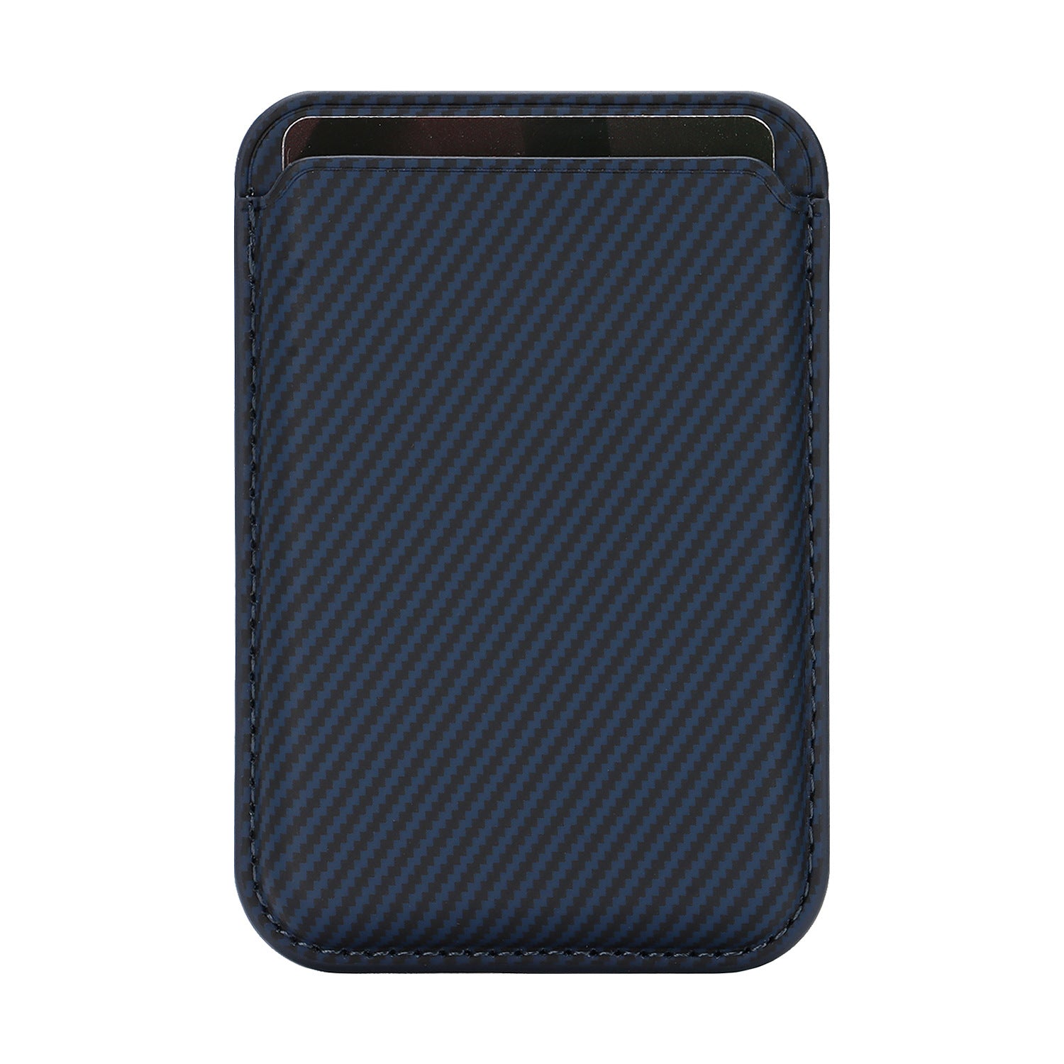 Porte-carte magnétique ultra-mince en fibre de carbone