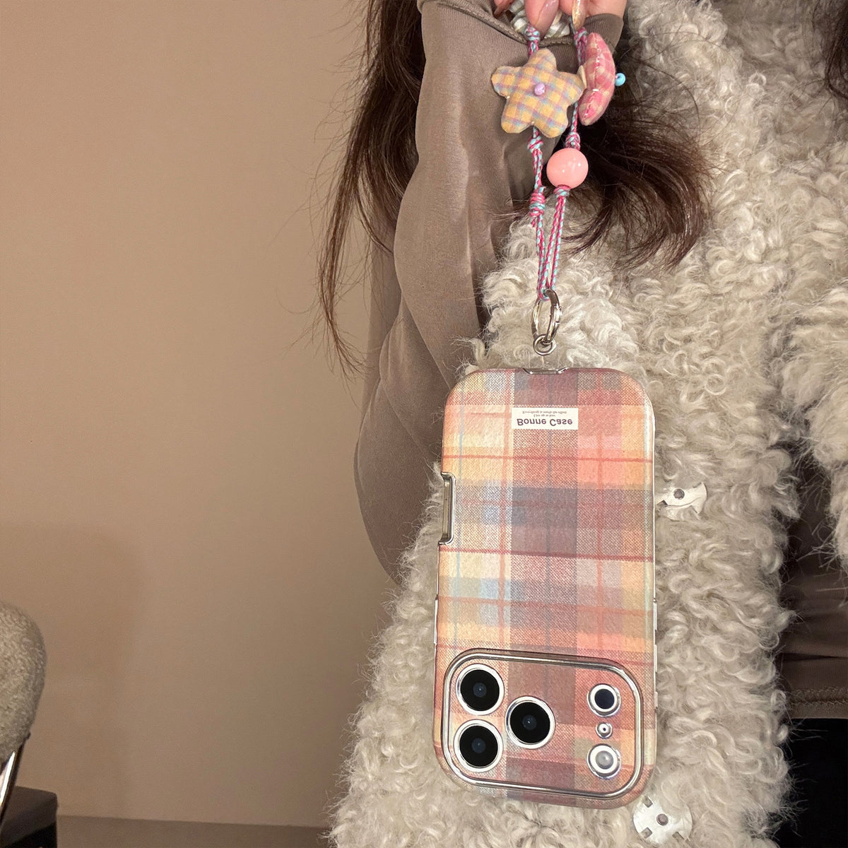 Chip-resistant fabric phone case-Star